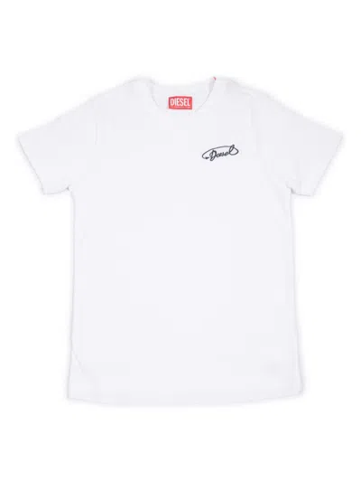 Diesel Kids' T-shirts In White