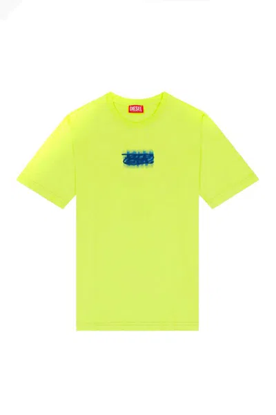 Diesel T-shirts In Yellow
