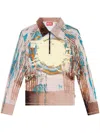Diesel T-theodore Long-sleeve Polo Shirt In Neutrals