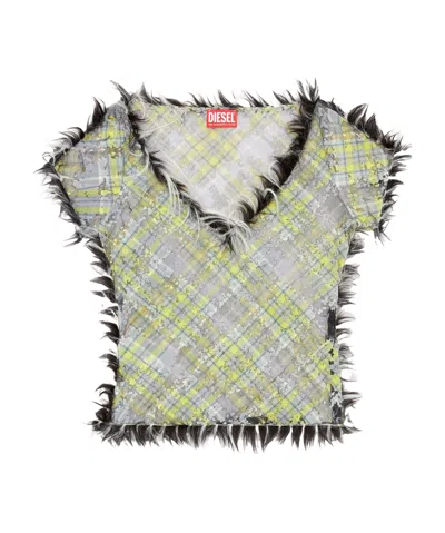 DIESEL T-UFFY CROPPED TOP