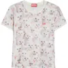 Diesel ® T-unclau Cat Print T-shirt In Gray