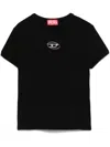 Diesel Women T-uncutie-long-od T-shirt In Black