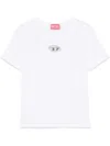 Diesel T-uncutie-long-od T-shirt In Brown