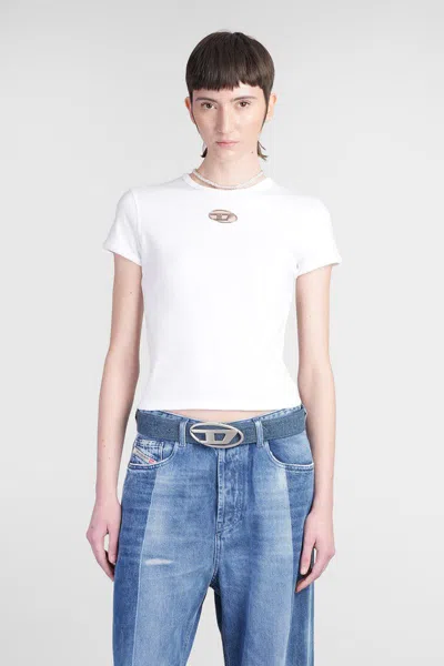 Diesel T Uncutie  T-shirt In White