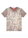 Diesel T-uncuties-long-r6 T-shirt