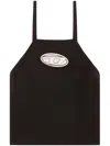 Diesel T-wilight Top In Black  