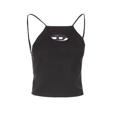 DIESEL T-WILIT KNIT CROP TOP