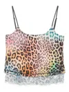 Diesel T-zaza-q1 Tank Top In Multicolour