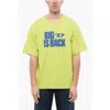 Diesel Red Tag Crew-neck T-shirt T-boxt-back With Embossed Print