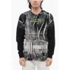 Diesel Long-sleeve T-shirt With Crease-effect Print