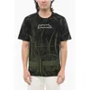 Diesel Red Tag Wrinkled Effect T-just-n3 Crew-neck T-shirt In Green