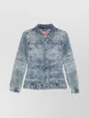 Diesel Tailored Blazer Featuring Chest Pockets And Long Sleeves In Blue