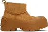 Diesel Tan D-donald Montone Chelsea Boots In Brown