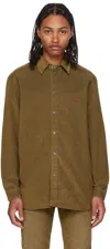 Diesel Tan D-simply-over Shirt In 588