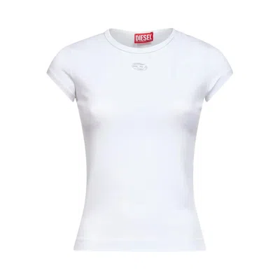 Pre-owned Diesel T-angie Od T-shirt 'white' | Women's Size Xs