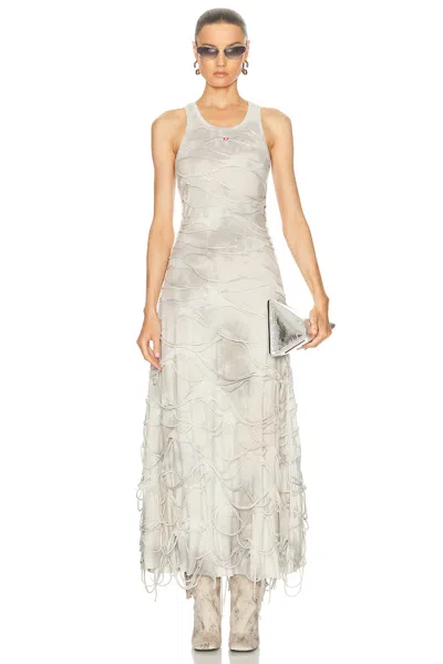 diesel maxi dress Women's Diesel Applique Maxi Dress Cream S/M/L/Customize MEAN BLVD