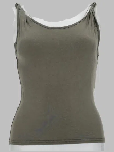 Diesel Tank Top Con Spalline Arrotolate In Multi