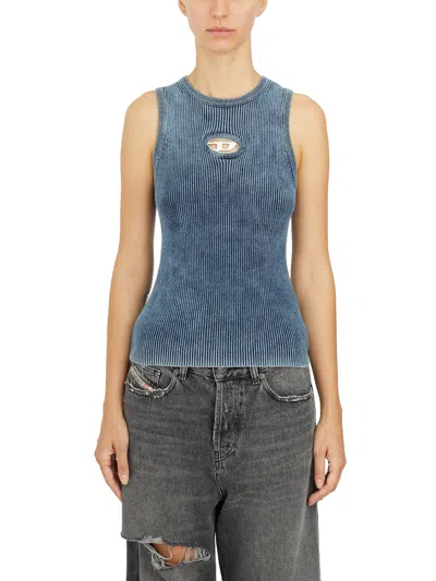 Diesel Tank Top M-anchor-a-sl In Multi