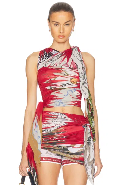 Diesel Tank Top In Red