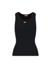 Diesel Logo-patch Sleeveless Vest Top
