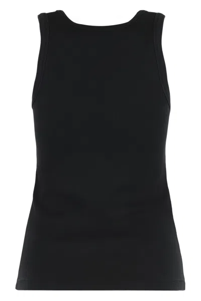 Diesel Tank Top T-anki-od In Cotton In Black