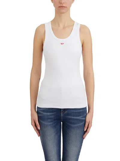 Diesel Tank Top T Anky In Cotton In White