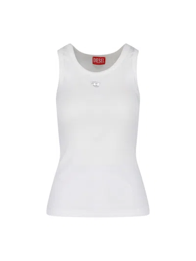 Diesel Tank Top "t-anky-d" In White