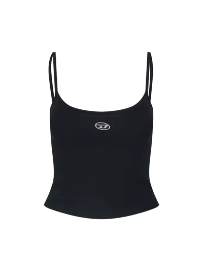 Diesel Tank Top "t-hupy" In Black
