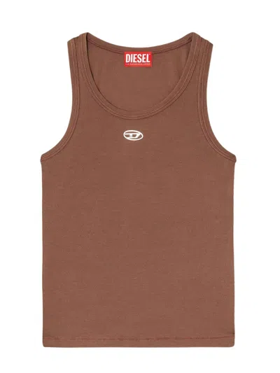 Diesel T-anki Top Woman Brown