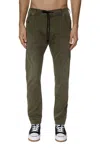 Diesel Tapered 2030 D-krooley Joggjeans In Verde