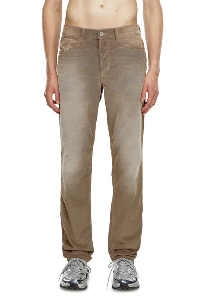 Diesel Tapered Jeans In Brown