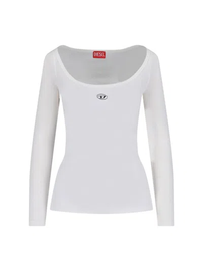 Diesel 't-bal-od' Sweater In White