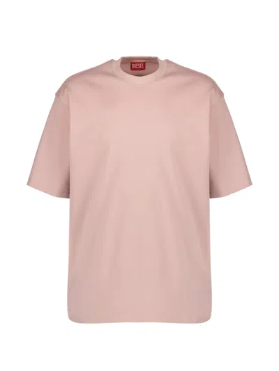 Diesel T-boggy T-shirt In Pink