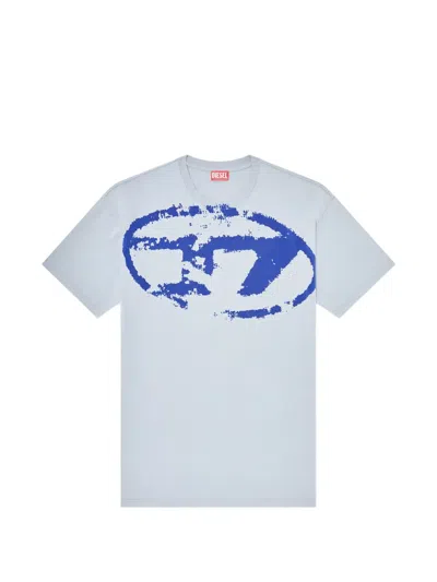 Diesel T-boxt-n14 T-shirt In Blue