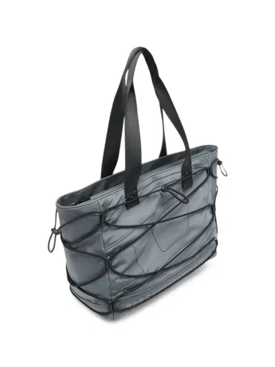Diesel Tech-d M X Tote Bag In Gray
