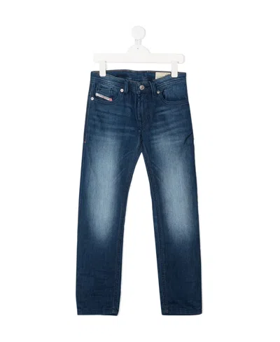 Diesel Teen Slim-fit Jeans In Blue