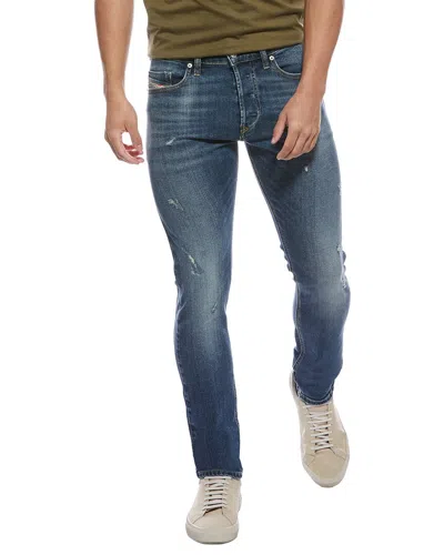 Diesel Tepphar-x Medium Wash Jean In Blue