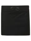 Diesel Black Stretch Twill O-dixy Miniskirt In Black