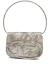 Diesel Textured Finish Shoulder Bag In Multi