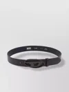 Diesel Oval D-buckle Leather Belt
