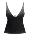 Diesel "top With Faded Effect" In Black