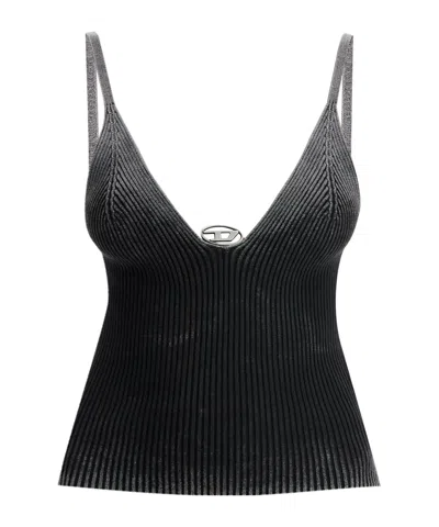 Diesel Thin Shoulder Strap Sling In Black