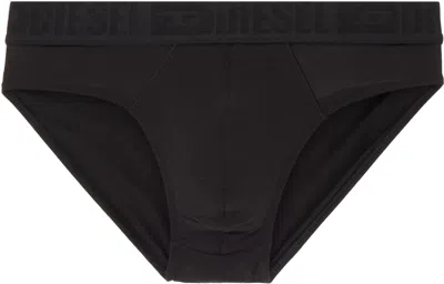 Diesel Three-pack Black Roy-d-mono Briefs In E4101