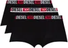 DIESEL THREE-PACK BLACK UMBX-DAMIEN BOXER BRIEFS