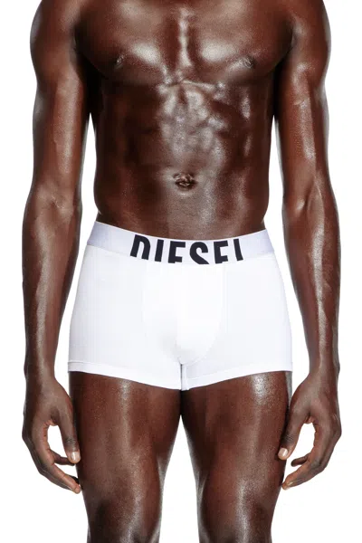 Diesel Three-pack Boxer Briefs In Stretch Cotton In Multicolor