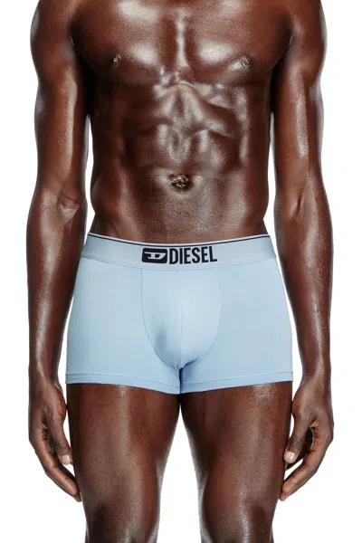 Diesel Three-pack Boxer Briefs With Floral Motif In Multicolor