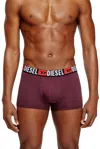 Diesel Three-pack Of All-over Logo Waist Boxers