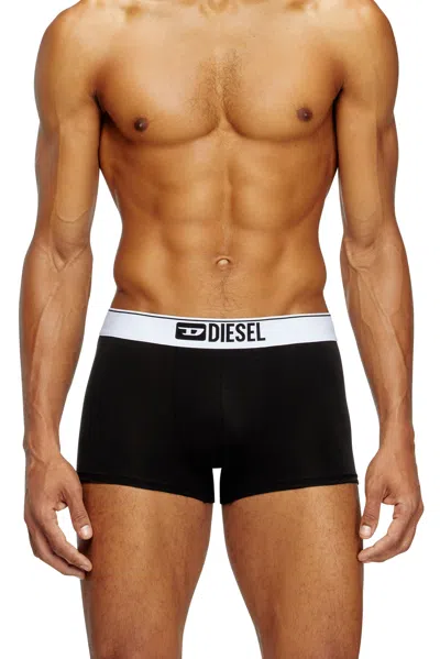 Diesel Three-pack Of Plain Boxer In Multi