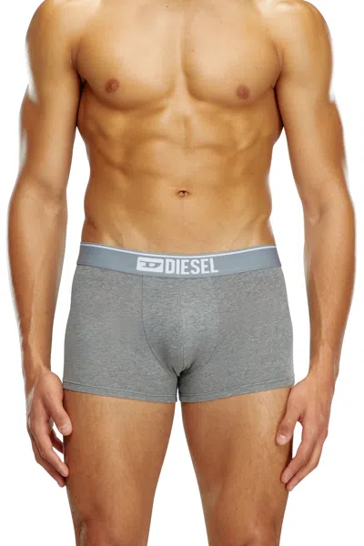 Diesel Three-pack Of Plain Boxer Briefs In Multicolor