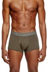 Diesel Three-pack Plain Boxer Briefs In Multi